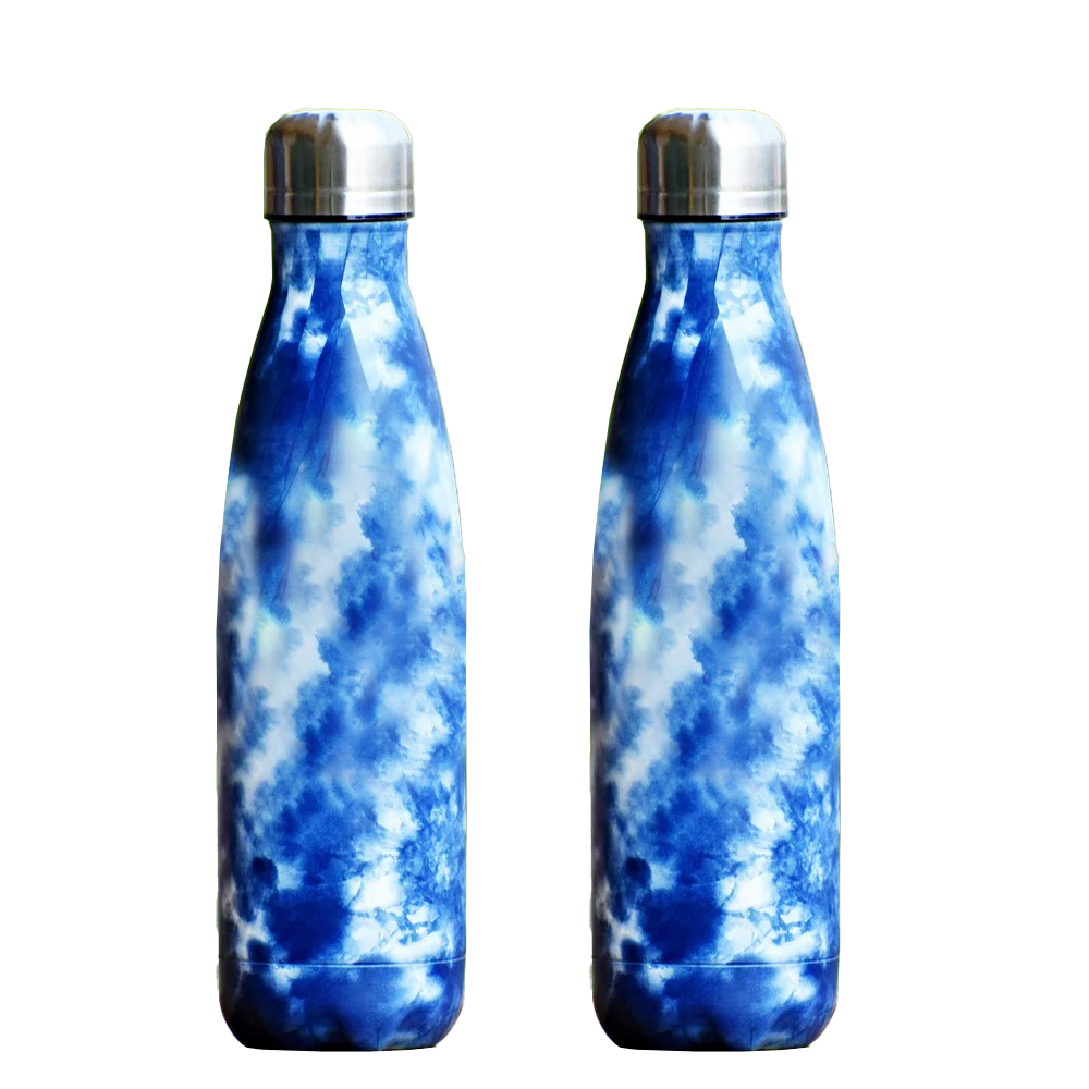 Copperika Premium Doubled Wall 304 Stainless Steel 500 ml | Blue Color| Thermosteel Bottle| | Stays Hot for 18 Hrs & Cold for 24 Hrs | Rustproof & Leakproof |for Home,Office,Camping,Travel, Gym,School